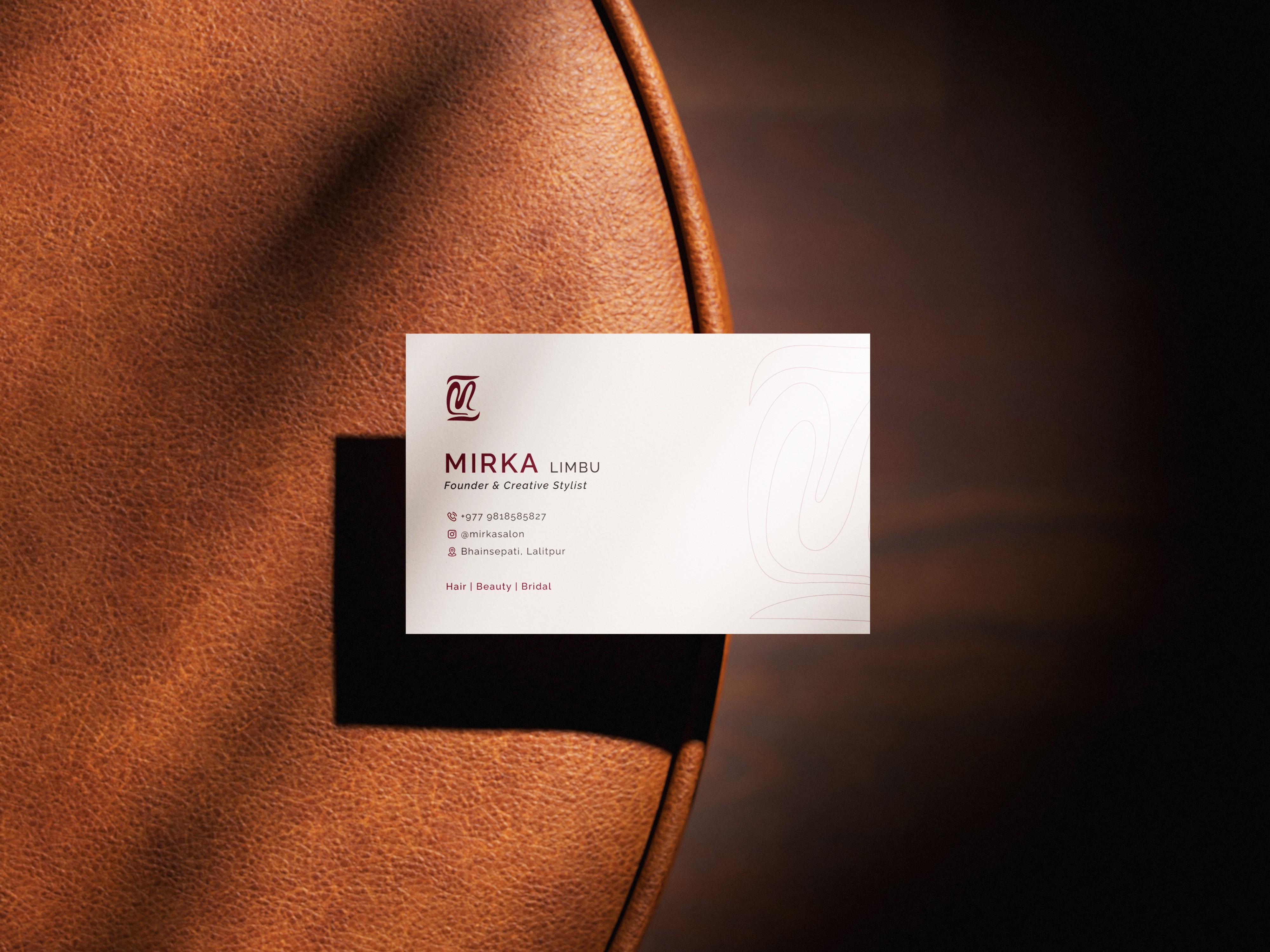 Mirka business card
